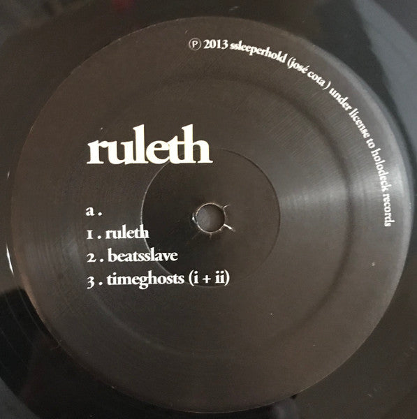 Ssleeperhold - Ruleth - New LP Record 2013 HoloDeck USA Vinyl - Electronic / Electro / Synthwave - Shuga Records
