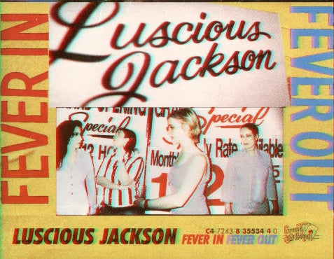 洋楽 Luscious Jackson / Fever In Fever Out LP Luscious Jackson / Fever In Fever Out 1996 US LP Grand Royal
