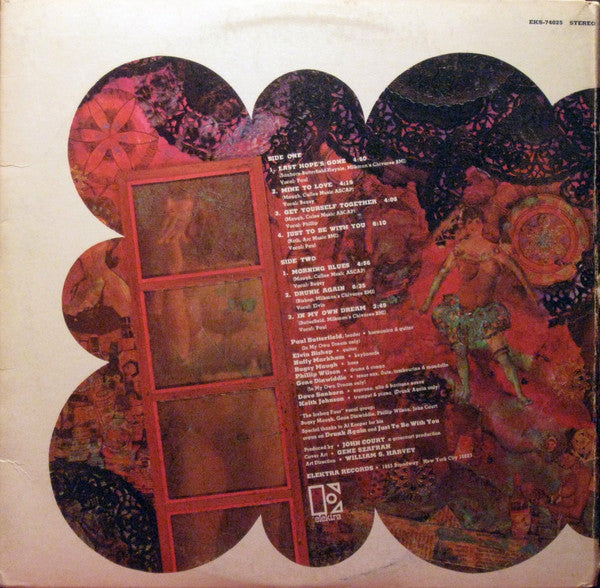 The Butterfield Blues Band - In My Own Dream - VG+ LP Record 1968 Elektra USA Original Vinyl - Psychedelic Rock / Blues Rock - Shuga Records