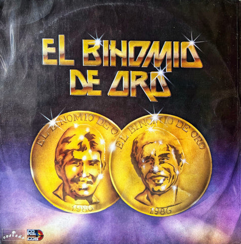El Binomio De Oro – El Binomio De Oro 1986 - VG+ LP Record 1986 Costeño Colombia Vinyl - Latin / Vallenato