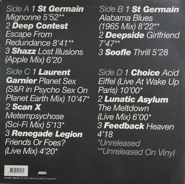 Various - La Collection - VG+ 2 LP Record 1994 Fnac Music Dance Division France Purple Vinyl - Electronic / Trance / Acid House / Techno - Shuga Records