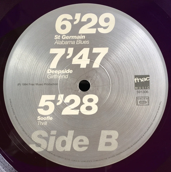 Various - La Collection - VG+ 2 LP Record 1994 Fnac Music Dance Division France Purple Vinyl - Electronic / Trance / Acid House / Techno - Shuga Records