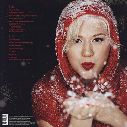 Kelly Clarkson – Wrapped In Red - Mint- LP Record 2013 RCA USA Red Vinyl & Insert - Holiday / Pop Rock