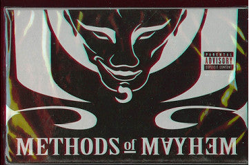 Methods Of Mayhem - Hypocritical / Get Naked - Mint- Cassette Single 1999 MCA USA Promo Tape - Pop Rap / Funk Metal - Shuga Records