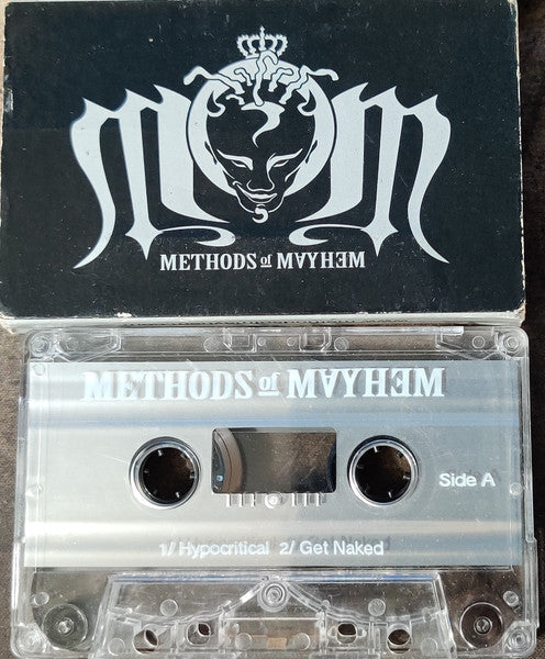Methods Of Mayhem - Hypocritical / Get Naked - Mint- Cassette Single 1999 MCA USA Promo Tape - Pop Rap / Funk Metal - Shuga Records