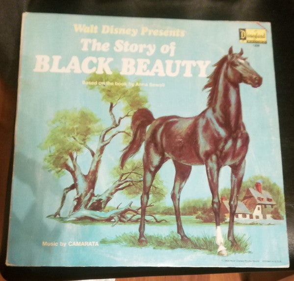 Camarata - Walt Disney - The Story Of Black Beauty (1966) - VG+ LP Record 1973 Disneyland USA Vinyl - Story / Children's