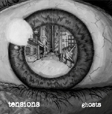Tensions – Ghosts - New LP Record 2013 Rotten Core USA Colored Vinyl, 10x Inserts & Download - Chicago Hardcore / Punk