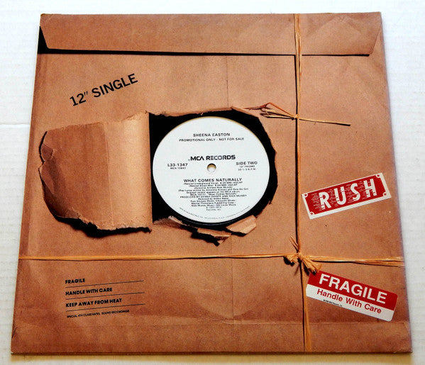 Sheena Easton - What Comes Naturally - Mint- 12" Single Record 1991 MCA USA Promo Label Vinyl - Synth-pop - Shuga Records