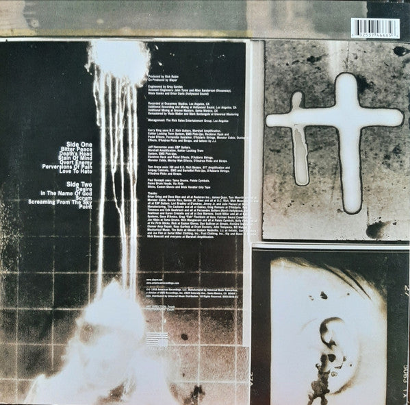 Slayer - Diabolus In Musica - New (opened to verify color) LP Record 2013 American 180 gram Vinyl - Thrash / Metal