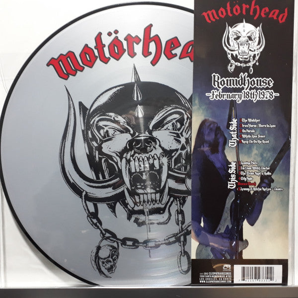 Motörhead - Roundhouse February 18th 1978 (1983) - New LP Record 2012 Cleopatra USA Picture Disc Vinyl - Heavy Metal