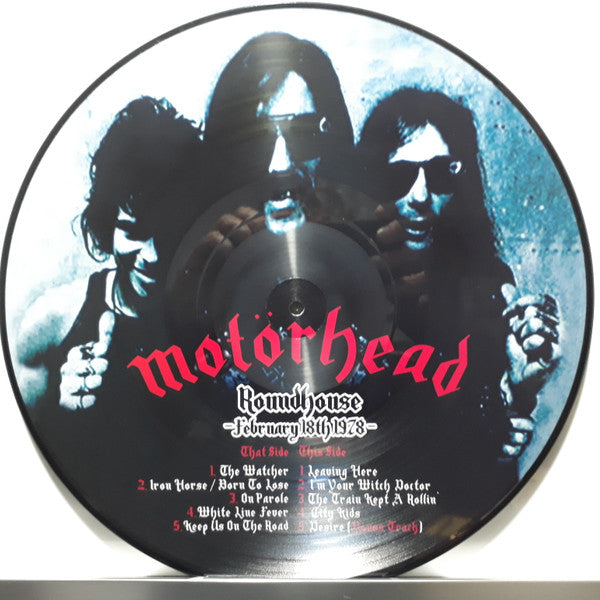 Motörhead - Roundhouse February 18th 1978 (1983) - New LP Record 2012 Cleopatra USA Picture Disc Vinyl - Heavy Metal