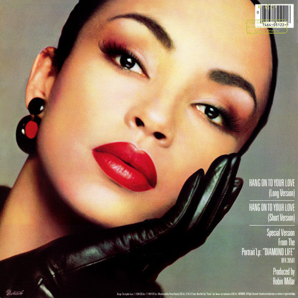Sade - Hang On To Your Love (12" Version) - Mint- 12" Single Record 1984 Portrait USA Vinyl - Soul / Soul-Jazz / Smooth Jazz - Shuga Records
