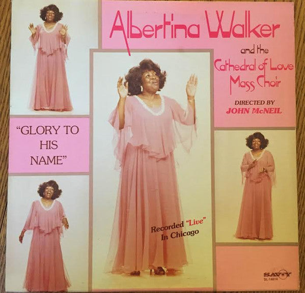 Albertina Walker And The Cathedral of Love Mass Choir - VG+ LP Record 1982 Savoy USA Vinyl - Gospel / Soul - Shuga Records