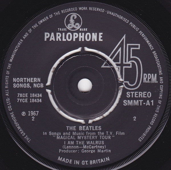 The Beatles - Magical Mystery Tour (1967) - Mint- 2x 7" EP Record 1981 Parlophone UK Vinyl & Booklet - Psychedelic Rock / Pop Rock - Shuga Records