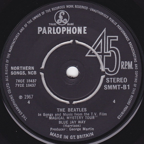 The Beatles - Magical Mystery Tour (1967) - Mint- 2x 7" EP Record 1981 Parlophone UK Vinyl & Booklet - Psychedelic Rock / Pop Rock - Shuga Records