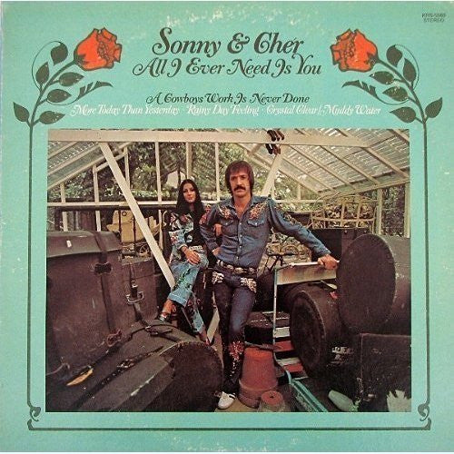 Sonny & Cher - All I Ever Need Is You - VG+ LP Record 1972 Kapp USA Vinyl - Pop Rock / Folk Rock - Shuga Records