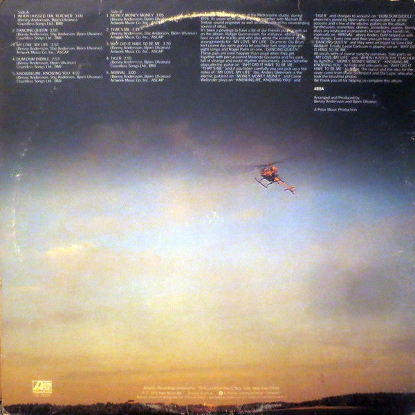 ABBA - Arrival - VG+ LP Record 1976 Atlantic USA Original Vinyl - Pop Rock / Disco - Shuga Records