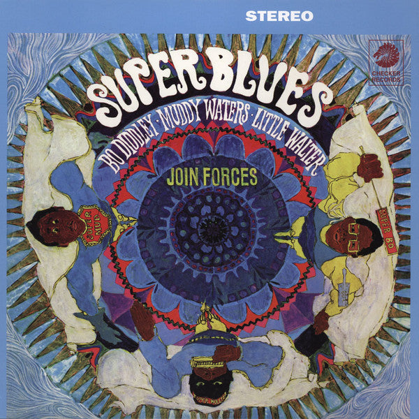 Bo Diddley, Little Walter, Muddy Waters - Super Blues (1967) - Mint- LP Record 2013 Checker Get On Down USA Vinyl - Electric Blues / Chicago Blues