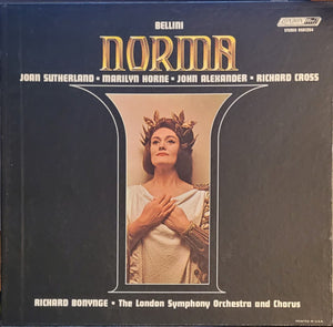 Joan Sutherland, Marilyn Horne / Bonynge, The London Symphony Orchestra  – Bellini - Norma - New 3 LP Record Box Set 1968 London Vinyl & Book - Opera / Classical