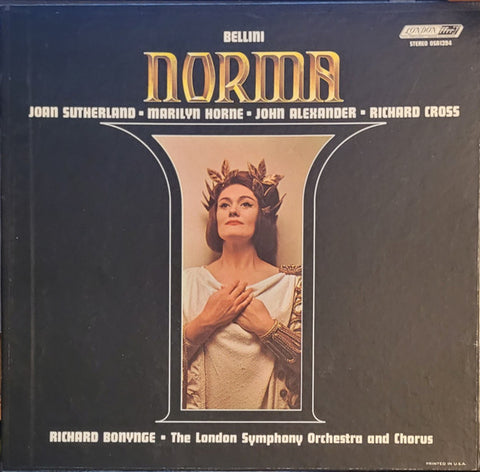 Joan Sutherland, Marilyn Horne / Bonynge, The London Symphony Orchestra  – Bellini - Norma - New 3 LP Record Box Set 1968 London Vinyl & Book - Opera / Classical