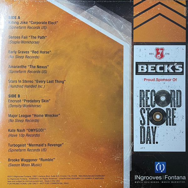 Various - Record Store Day 2013 (April 20, 2013) - Mint- LP Record 2013 Ingrooves Fontana RSD Promo Vinyl - Rock / Pop / Hard Rock - Shuga Records