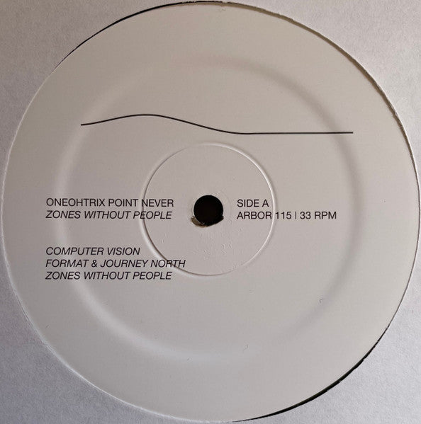 Oneohtrix Point Never - Zones Without People - Mint- LP Record 2009 Arbor Black Vinyl & A4 Insert - Electronic / Drone / Ambient / Abstract - Shuga Records