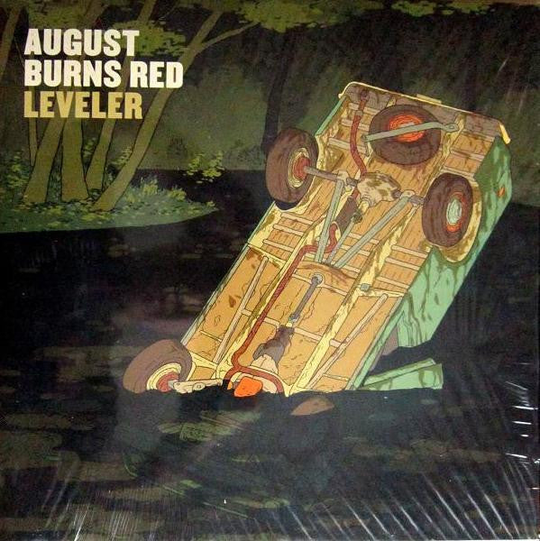 August Burns Red - Leveler (2011) - Mint- (VG+ cover) LP Record 2012 CI Records Tour Edition Mint Green Vinyl & 2x Inserts - Rock / Metalcore - Shuga Records