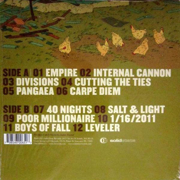 August Burns Red - Leveler (2011) - Mint- (VG+ cover) LP Record 2012 CI Records Tour Edition Mint Green Vinyl & 2x Inserts - Rock / Metalcore - Shuga Records