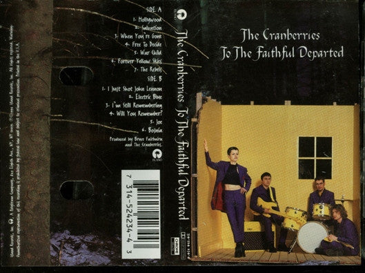 The Cranberries - To The Faithful Departed - Mint- Cassette 1996 Island USA Tape - Alternative Rock / Pop Rock - Shuga Records
