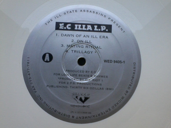 E.C Illa - E.C Illa L.P. - Mint- (VG+ cover) 2 LP Record 1995