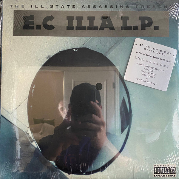E.C. ILLA L.P. CD 中古 Chicago HIPHOP 90's E.C Illa - E.C Illa L.P. - Mint- (VG+ cover) 2 LP Record 1995