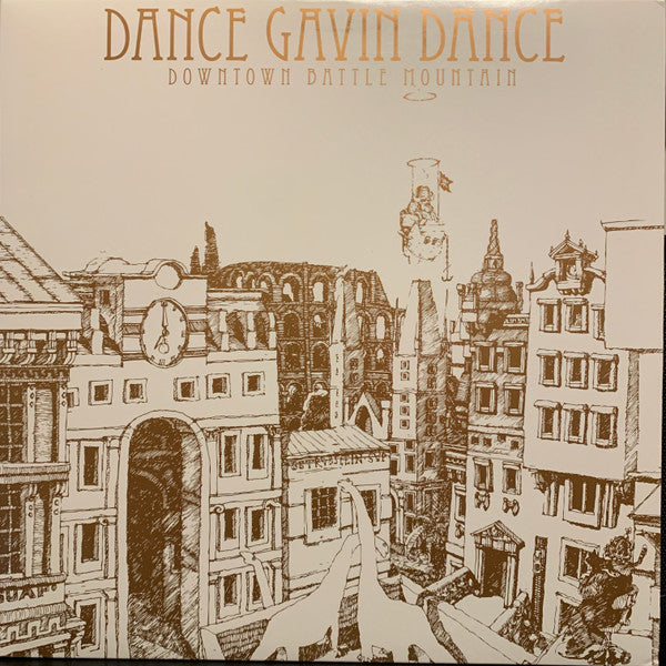 Dance Gavin Dance - Downtown Battle Mountain- VG+ LP Record 2023 Rise MerchNOW Blue Vinyl - Rock / Post-Hardcore / Experimental - Shuga Records