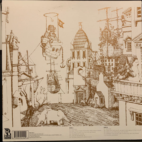 Dance Gavin Dance - Downtown Battle Mountain- VG+ LP Record 2023 Rise MerchNOW Blue Vinyl - Rock / Post-Hardcore / Experimental - Shuga Records