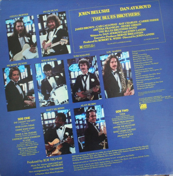 The Blues Brothers - The Blues Brothers (Original Recording) - VG+ LP Record 1980 Atlantic USA Original Vinyl - Soundtrack - Shuga Records