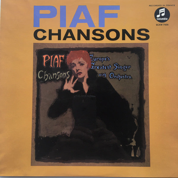 Edith Piaf - Chansons - Mint- LP Record 1963 Columbia Germany Stereo ED1 Original Vinyl - Pop / Chanson - Shuga Records