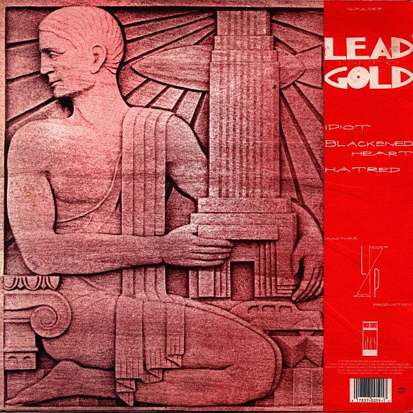 Lead Into Gold - Idiot - Mint- EP Record 1988 Wax Trax! Chicago USA Original Vinyl - Industrial / Electronic