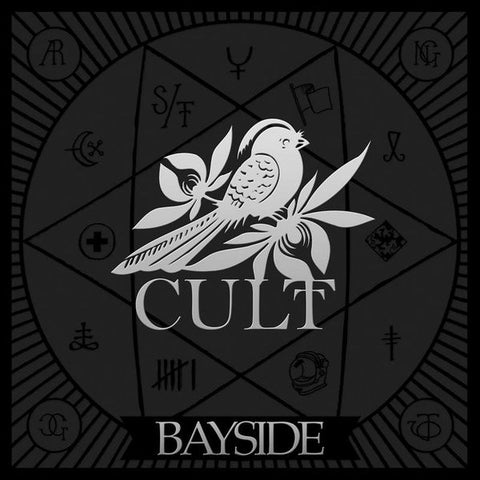 Bayside – Cult - Mint- LP Record 2014 Hopeless Hot Topic Exclusive White Vinyl & Insert - Rock / Pop Punk