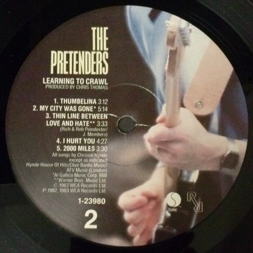The Pretenders - Learning To Crawl - Mint- LP Record 1983 Sire Real USA Original Vinyl - Alternative Rock / Pop Rock - Shuga Records