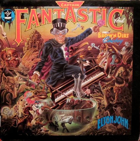 Elton John - Captain Fantastic And The Brown Dirt Cowboy (1975) - Mint- LP Record 1980 MCA USA Vinyl - Pop Rock / Classic Rock - Shuga Records