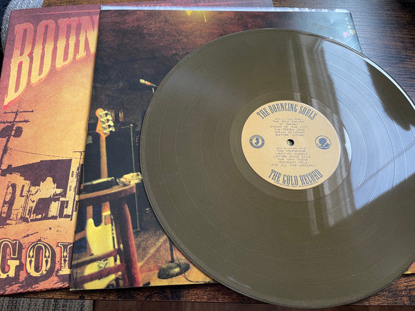 The Bouncing Souls - The Gold Record (2006) - Mint- LP Record 2011 Gold Vinyl - Punk Rock - Shuga Records