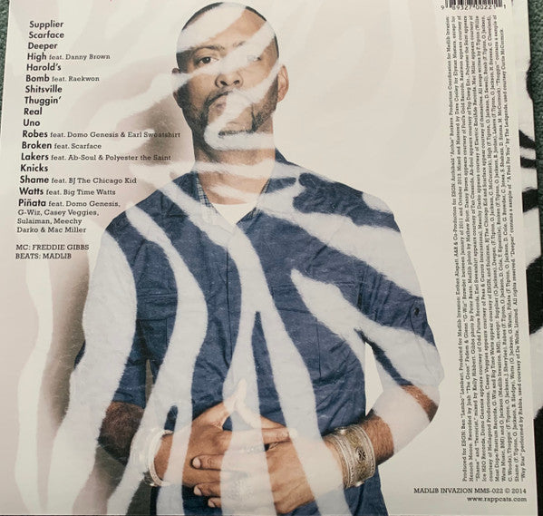 Freddie Gibbs & Madlib - Piñata (2014) - New 2 LP Record 2021 Madlib Invazion Vinyl - Hip Hop - Shuga Records