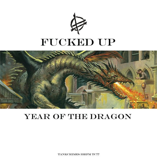 Fucked Up - Year Of The Dragon - Mint- EP Record 2014 Tankcrimes USA White Vinyl & 7" Flexi-disc - Hardcore / Punk / Heavy Metal - Shuga Records