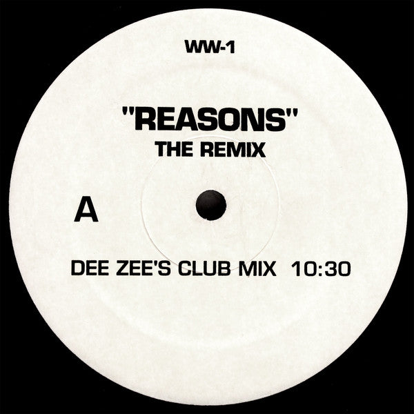 Earth, Wind & Fire - Reasons (The Remix) - Mint- 12" Single Record 1996 Promo USA Vinyl - Garage House / UK Garage - Shuga Records