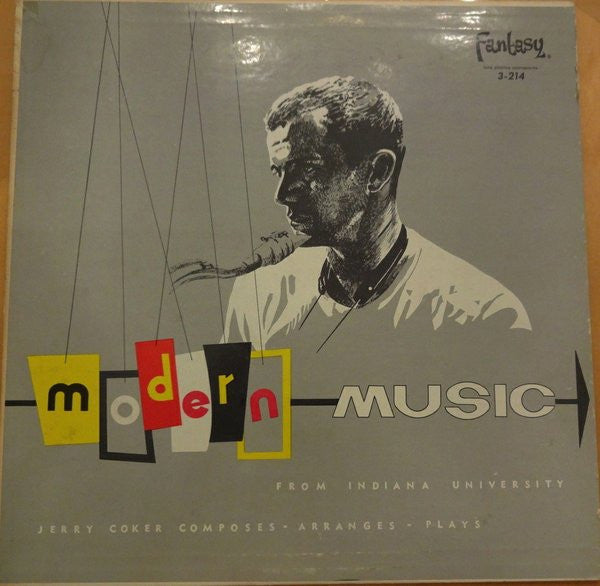 Jerry Coker - Modern Music From Indiana University - VG+ (VG cover) LP Record 1956 Fantasy Mono USA Original Red Vinyl - Jazz / Bop - Shuga Records