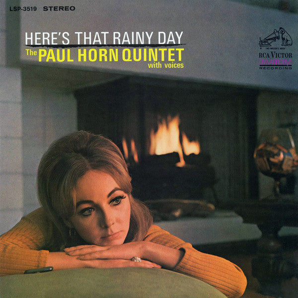 The Paul Horn Quintet - Here's That Rainy Day - VG+ LP Record 1966 RCA Victor USA Stereo Original Vinyl - Cool Jazz - Shuga Records