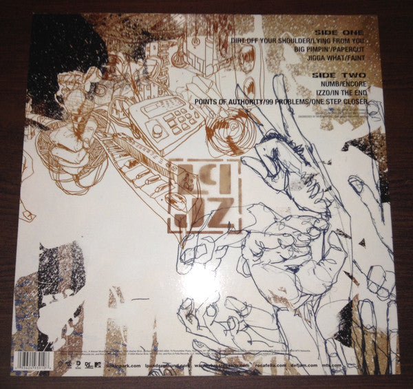 Jay-Z, Linkin Park - Collision Course (2004) - New LP Record 2014 Roc-A-Fella Warner Bros USA RSD Blue Vinyl & DVD - Hip Hop / Alternative Rock - Shuga Records