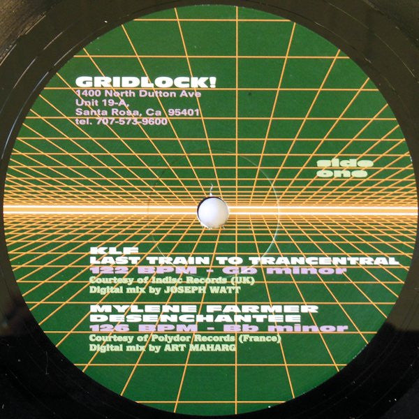 Various - Gridlock! 2 - Mint- 2 LP Record 1991 Razormaid USA Vinyl - House / Techno / Acid House / Hardcore - Shuga Records
