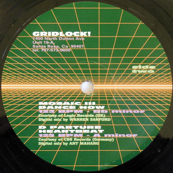 Various - Gridlock! 2 - Mint- 2 LP Record 1991 Razormaid USA Vinyl - House / Techno / Acid House / Hardcore - Shuga Records