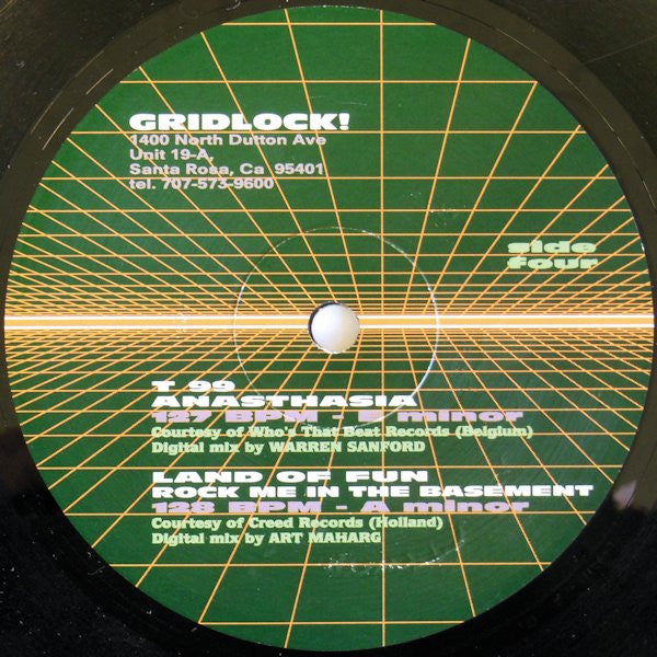 Various - Gridlock! 2 - Mint- 2 LP Record 1991 Razormaid USA Vinyl - House / Techno / Acid House / Hardcore - Shuga Records