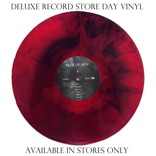 Fear Of Men - Loom - VG+ LP Record Store Day 2014 Kanine RSD USA Red & Black Starburst Vinyl & Poster - Indie Rock - Shuga Records